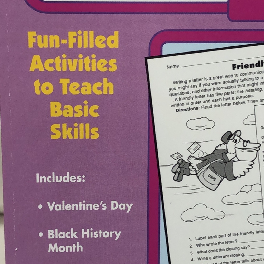 February Reproducible Activities Book - Picture 2 of 10